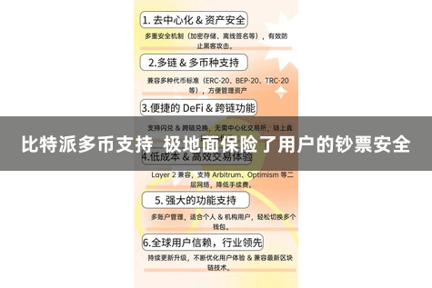 比特派多币支持  极地面保险了用户的钞票安全