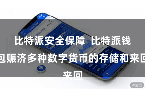 比特派安全保障  比特派钱包赈济多种数字货币的存储和来回